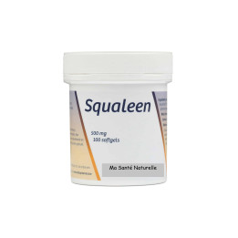 Squalène - 500 mg - 100 capsules molles / softgels