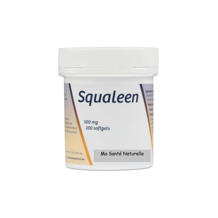 Squalène - 500 mg - 100 capsules molles / softgels