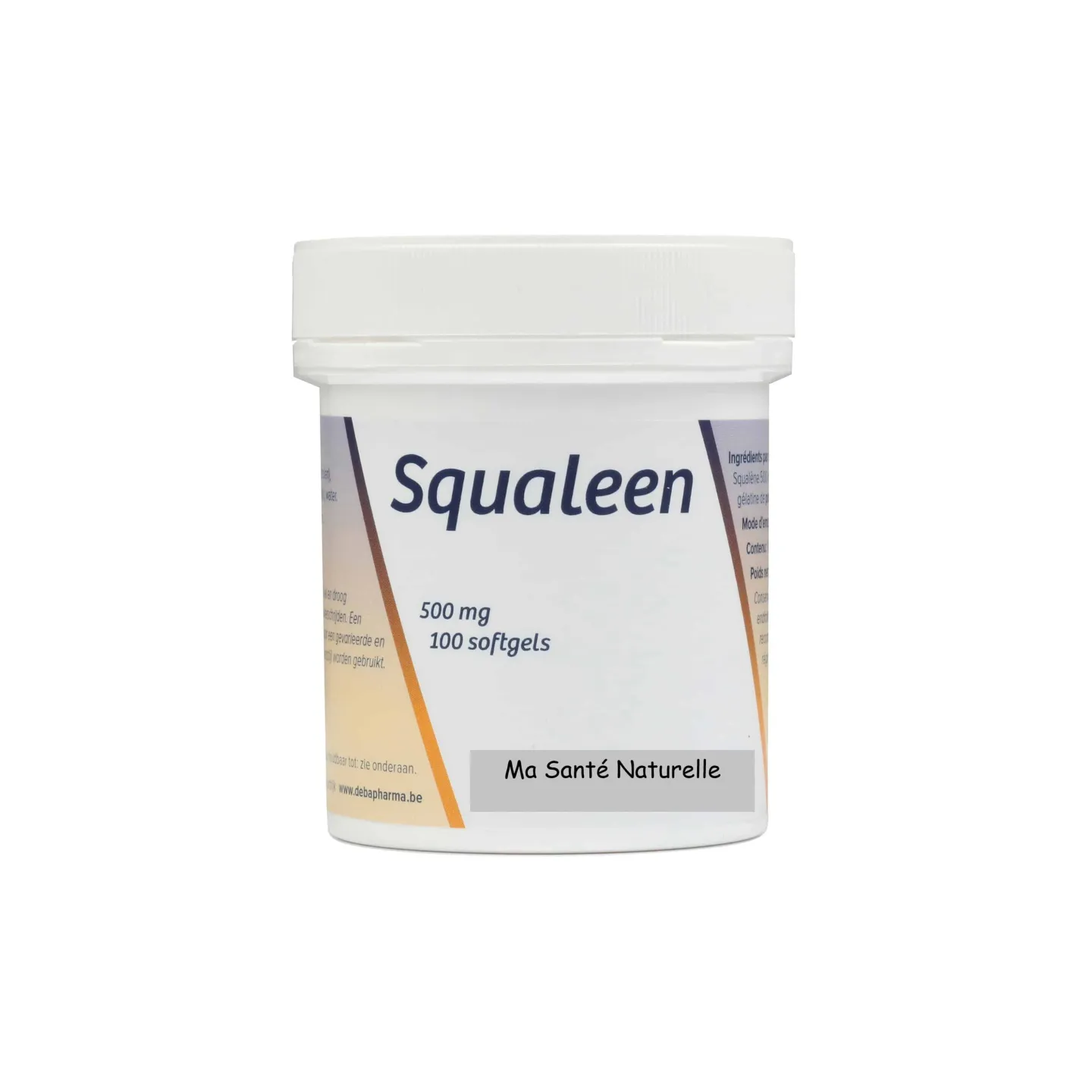 Squalène - 500 mg - 100 softgels
