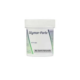 Silymar-forte (Carduus marianus (chardon-marie) 450 mg, 80 % Silymarine) - 60 capsules végétales
