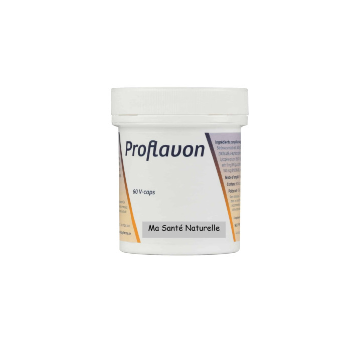 Proflavon (formule pour la prostate, contient: Sabal, Vitamine E, Zinc, Sélénométhionine,  extrait Broccoli et Lycopène)