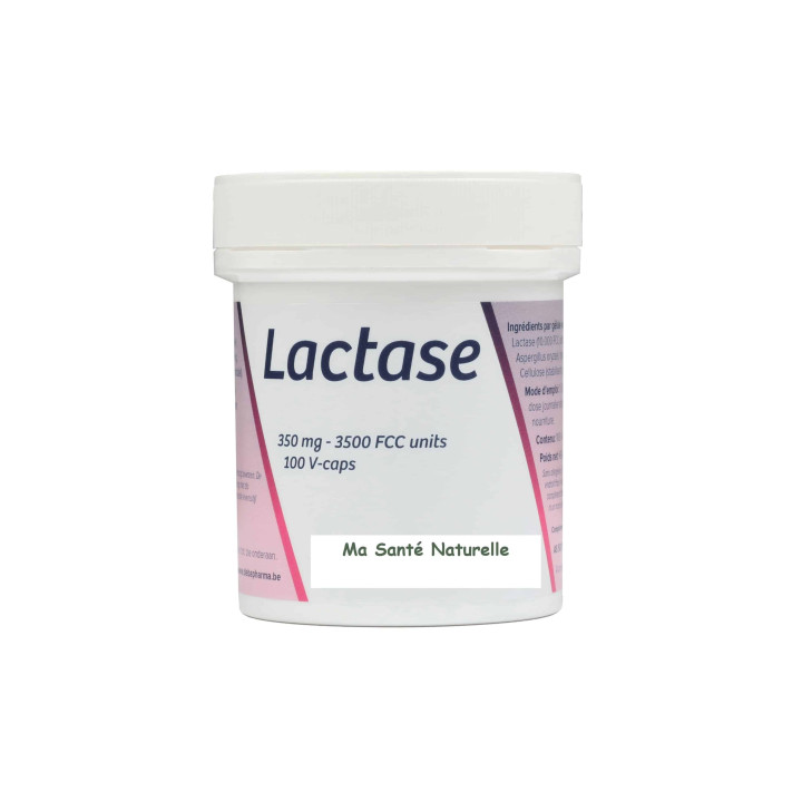 Lactase 350 mg - 100 capsules végétales