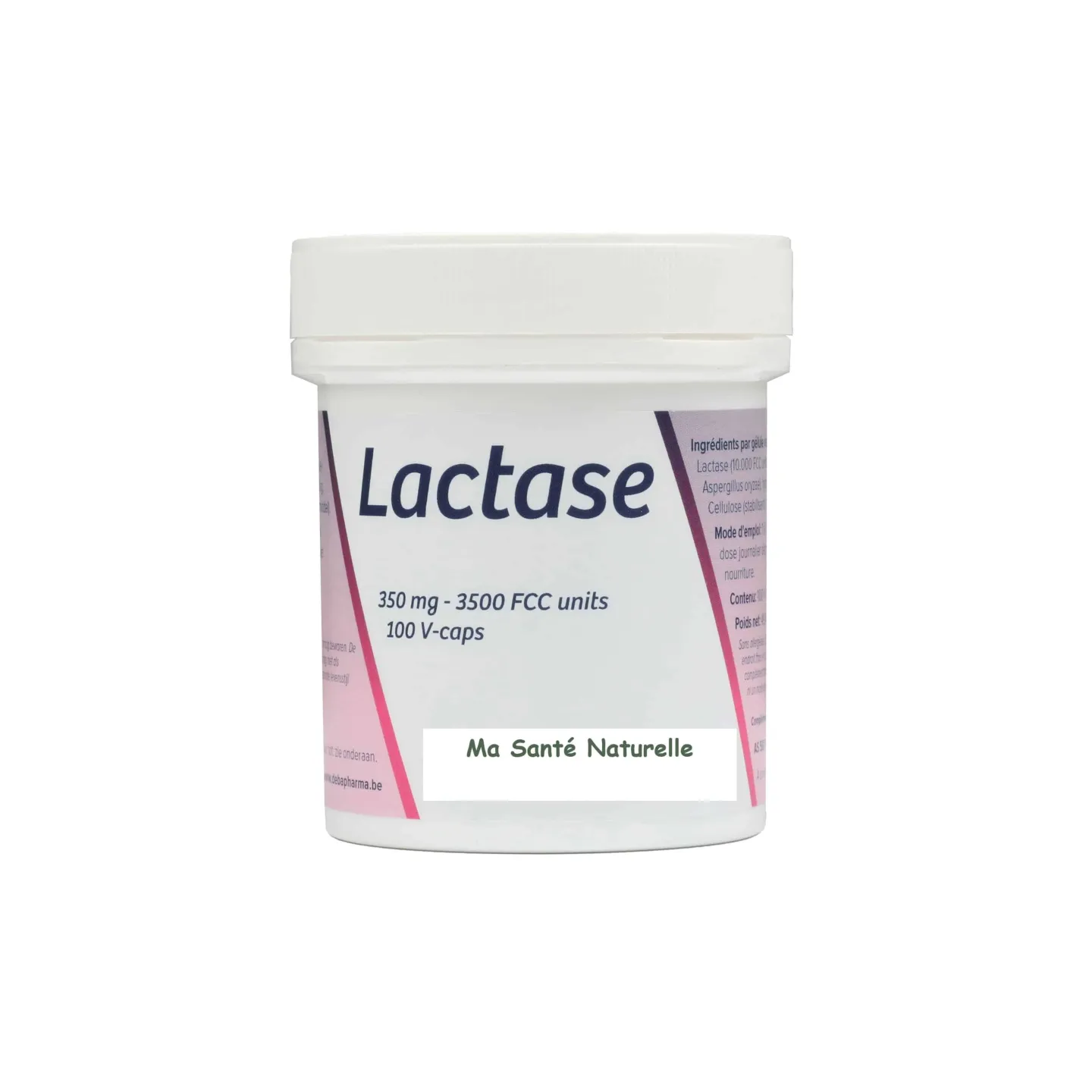 Lactase 350 mg 100 capsules vegetales