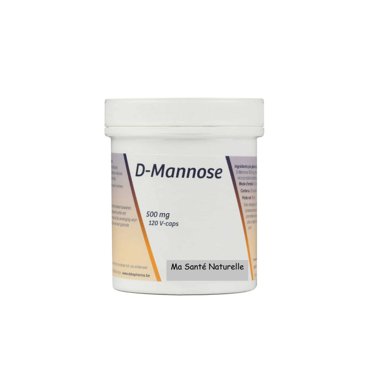 D-Mannose  500 mg -120 capsules végétales
