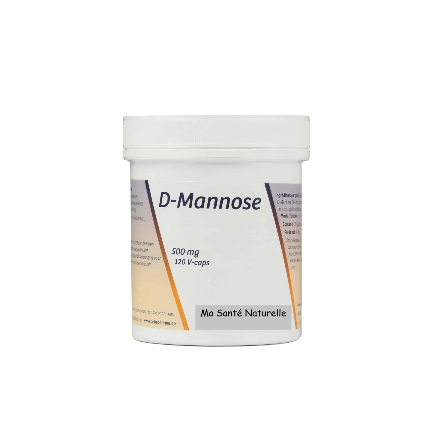 D-Mannose 500 mg,120 capsules végétales