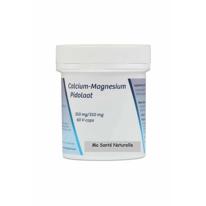 Calcium/Magnesium pidolate (350/350 mg) - 60 capsules végétales