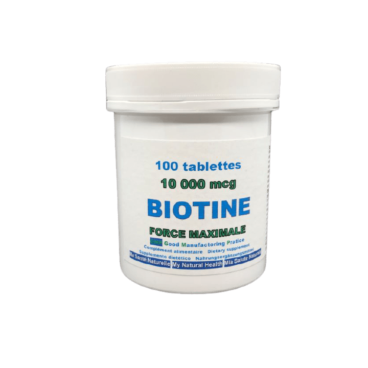 Biotine, perte de cheveux, peau,muscles,flore intestinale,vitamine h