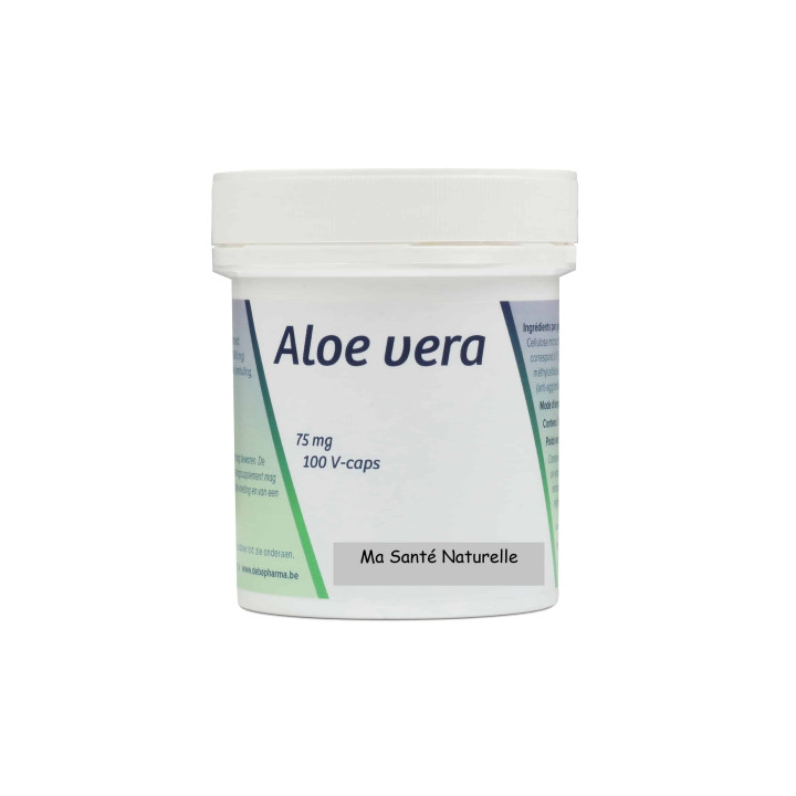 Aloë Vera capsules 75 mg - 100 capsules végétales