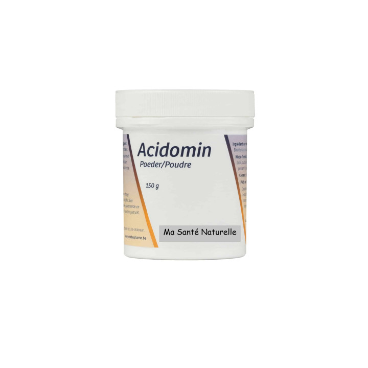 Acidomin poudre (sel désacidifiant) 150 grammes