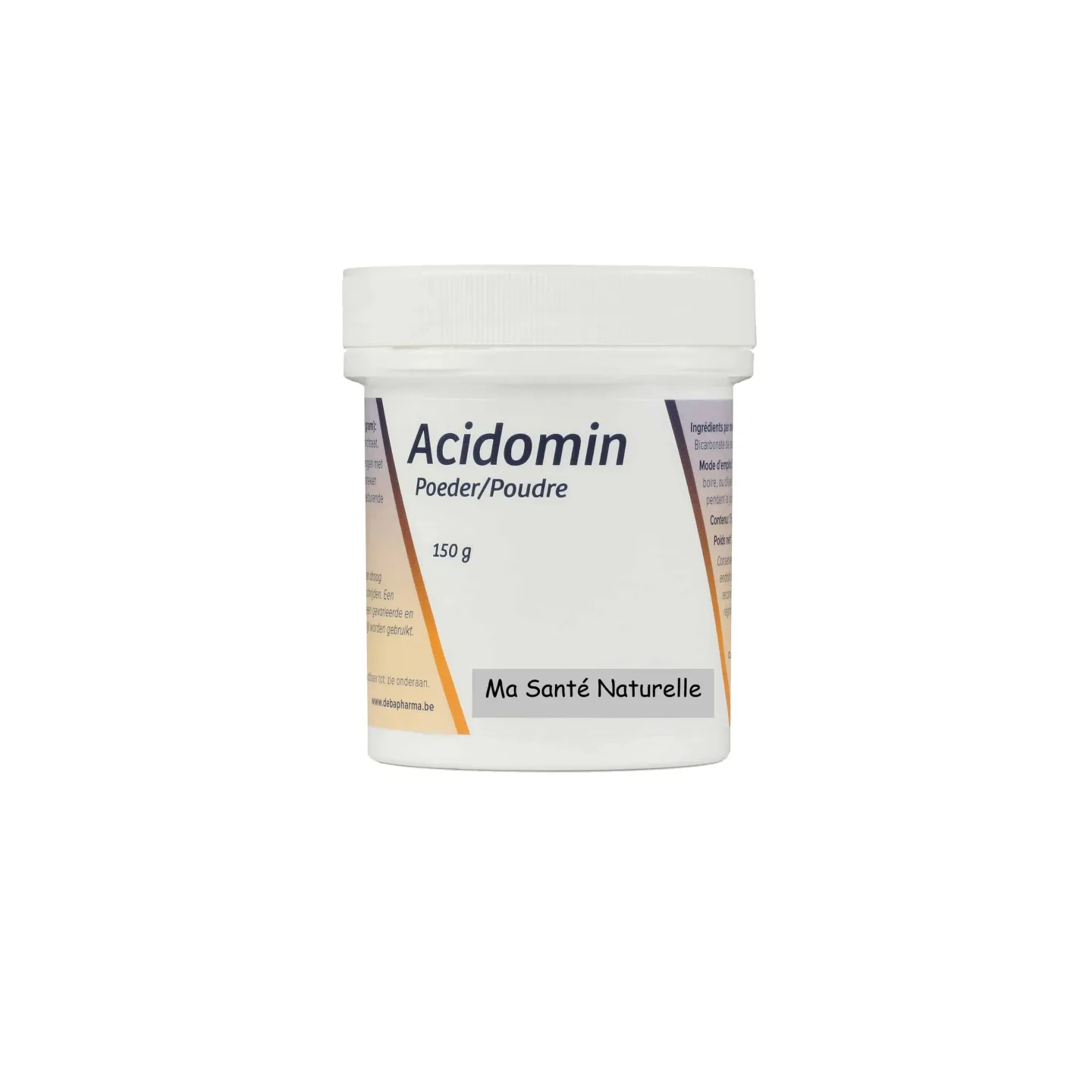 Acidomin poudre,sel désacidifiant,150 grammes
