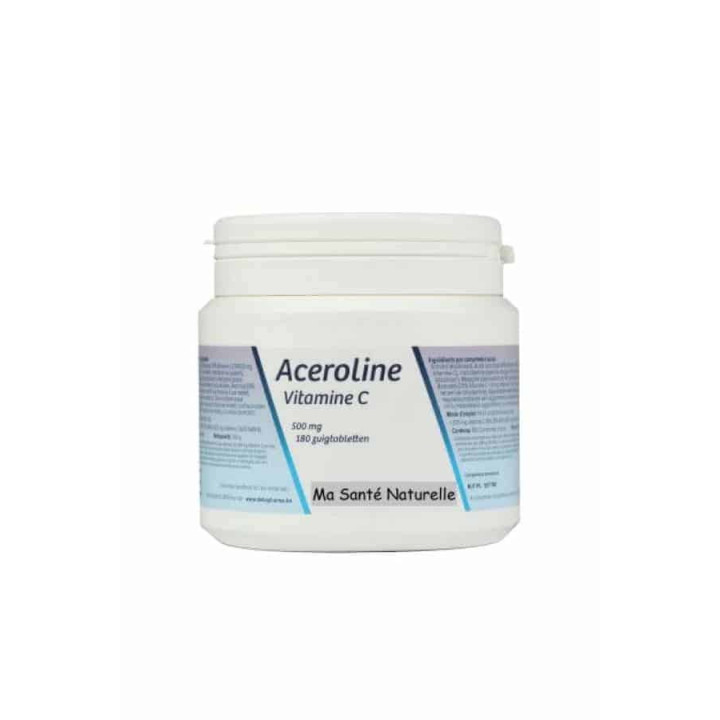 ACÉROLINE (Acérola-C) 500 mg - 180 tablettes / comprimés à sucer