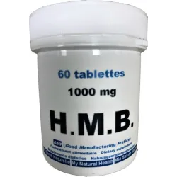 H.M.B. 1000 mg (hydroxy-méthyl-butyrate) 60 tablettes