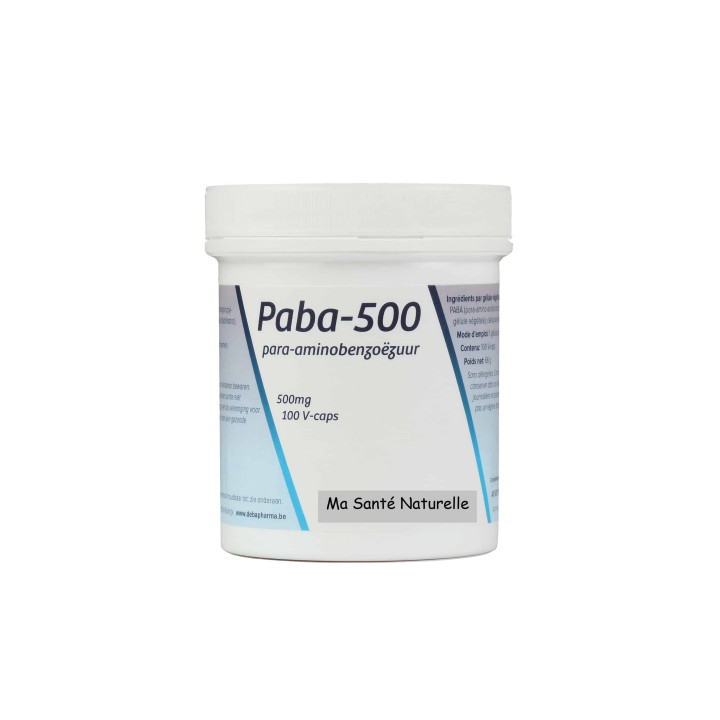 PABA 500 mg - 100 pflanzliche Kapseln