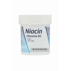 NIACINE 54 mg (vit. B-3 forme acide) 90 capsules végétales