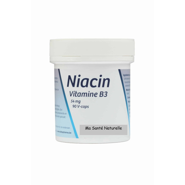 NIACIN 54 mg (Vit. B-3 Säureform) 90 pflanzliche Kapseln