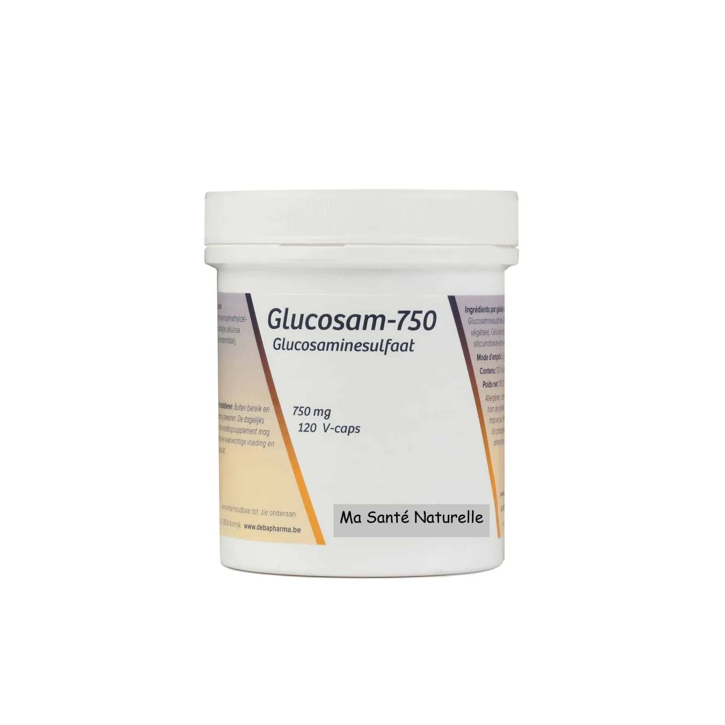 GLUCOSAM 750 mg (sulfate de glucosamine)  120 capsules végétales
