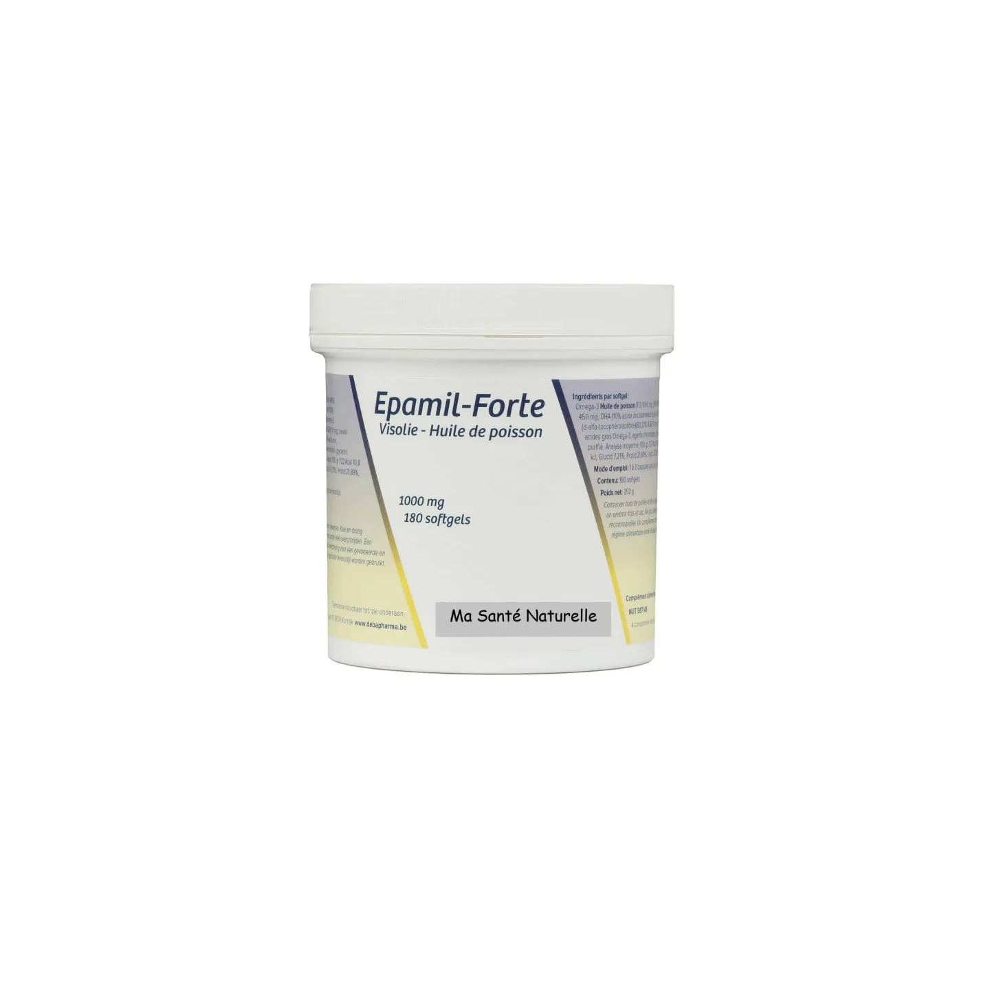 EPAMIL-FORTE (Oméga-3) 180 capsules molles / softgels