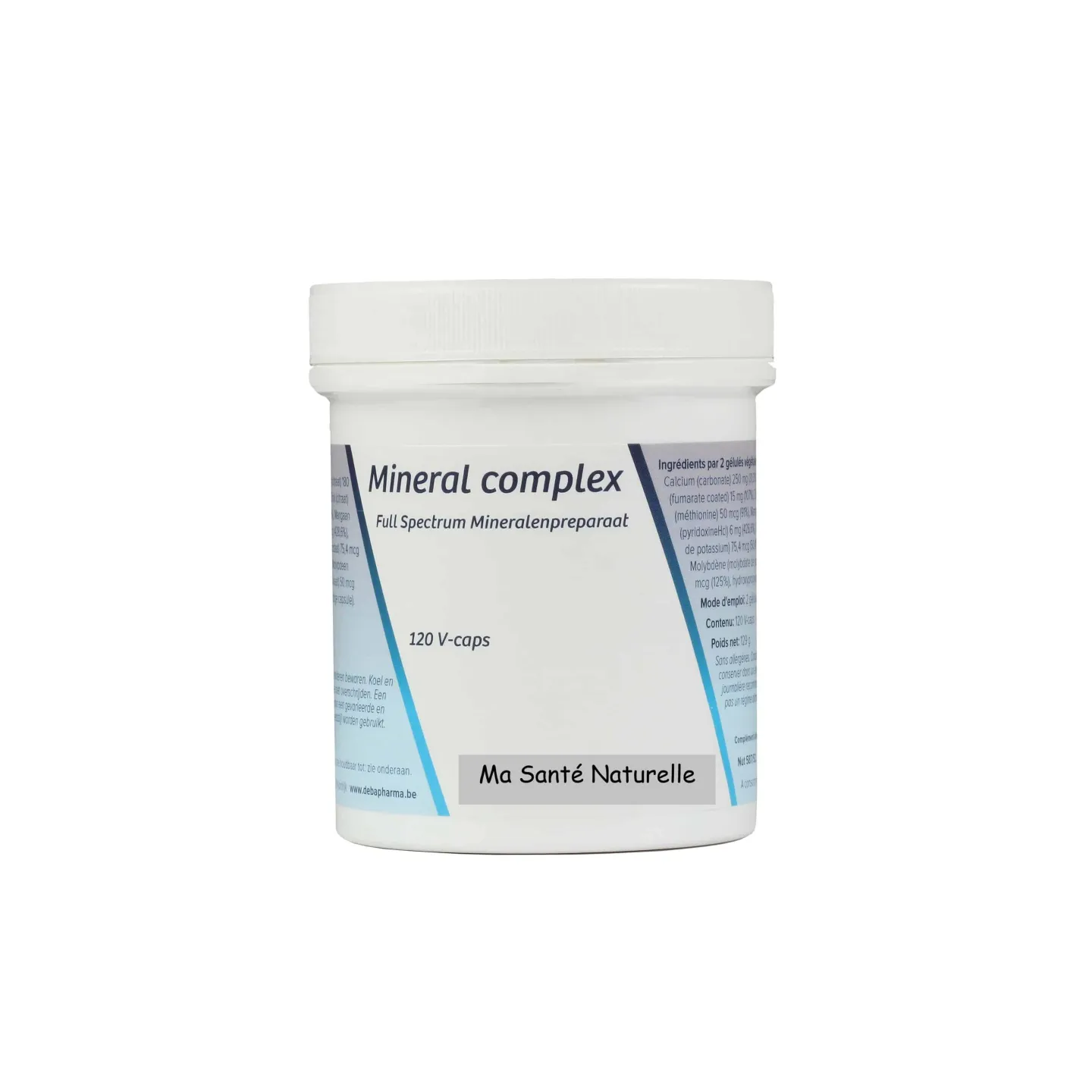 COMPLEXE DE MINÉRAUX (MINERAL COMPLEX) 120 capsules végétales