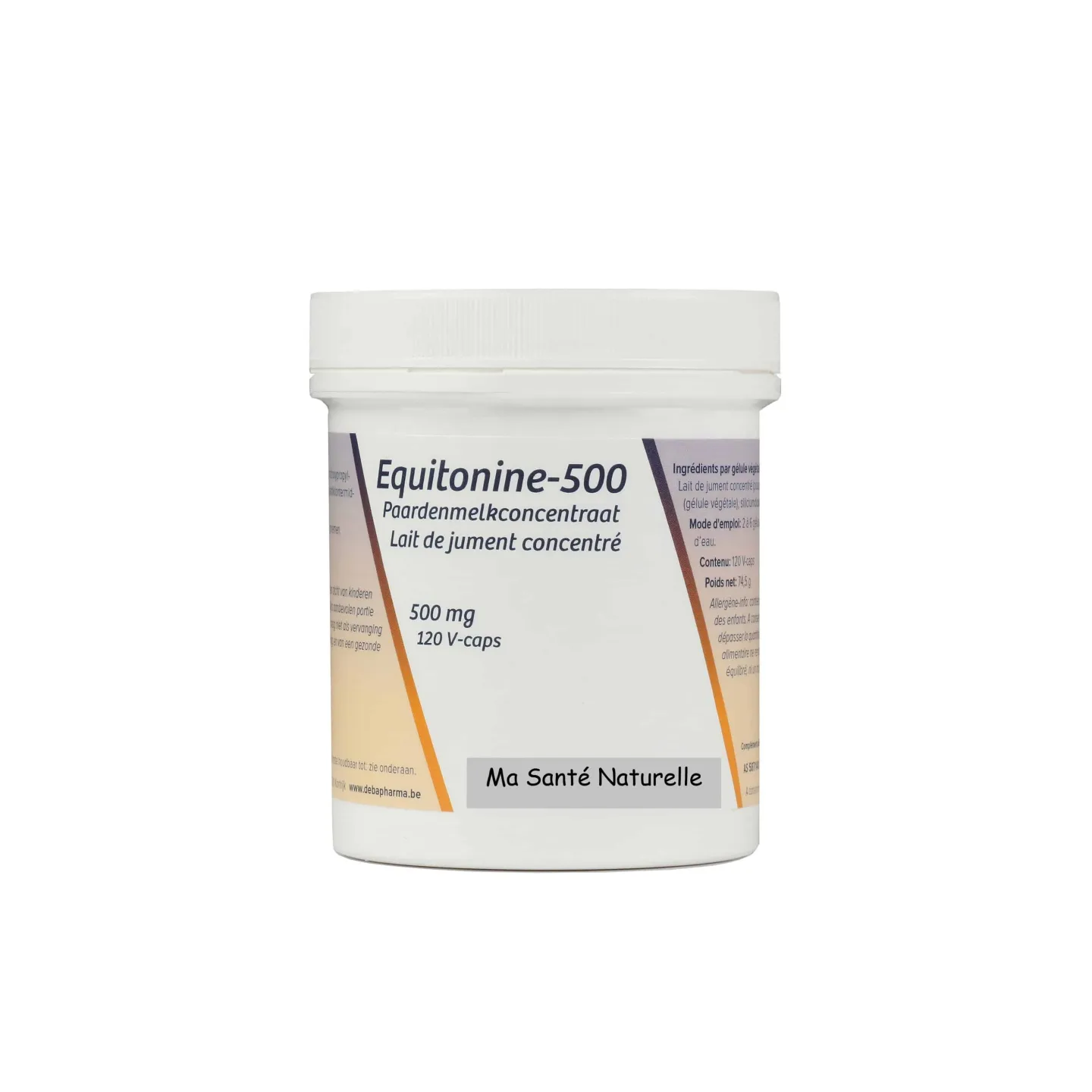 ÉQUITONINE-500 (lait de jument) 120 capsules végétales
