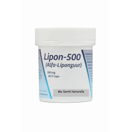 LIPON 500 mg (acide alpha-lipoïque 500 mg) 60 capsules végétales
