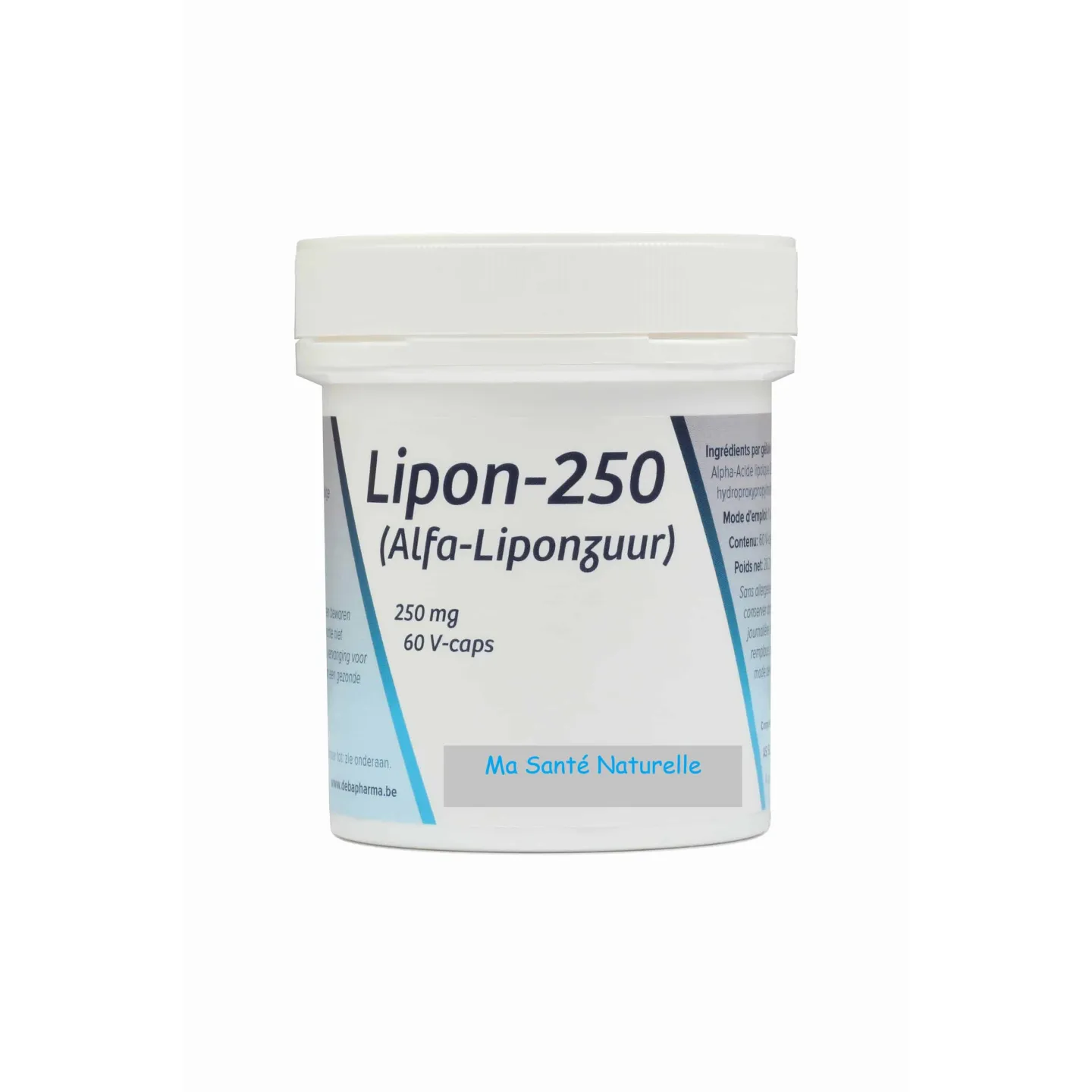LIPON 250 mg (acide alpha-lipoïque 250 mg) 60 capsules végétales