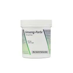 GINSENG-FORTE 500 mg (24 % de ginsénosides) (Panax Ginseng) 100 capsules végétales