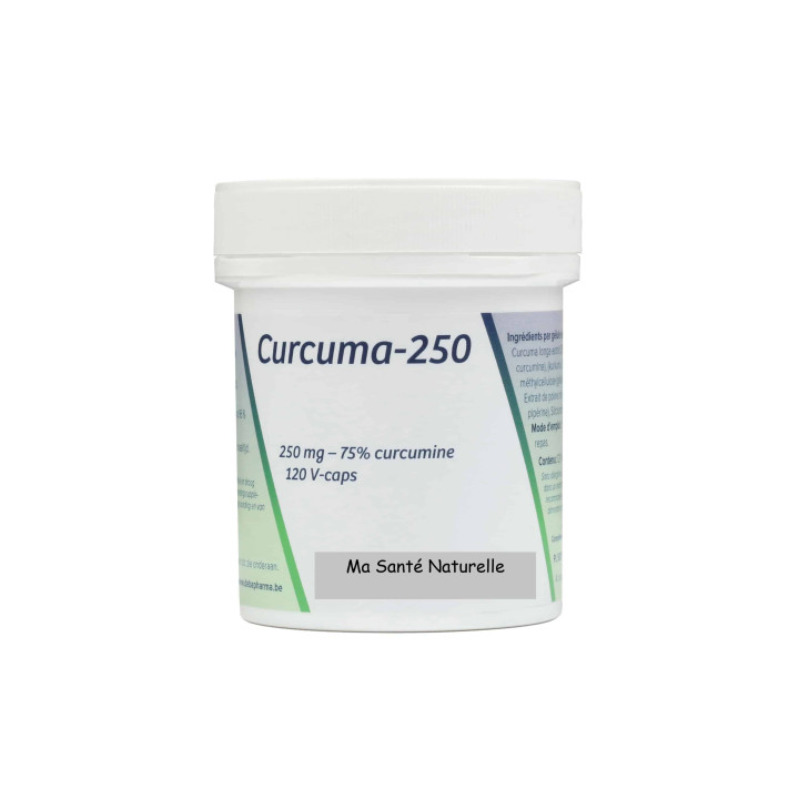 Curcuma -250 mg extr. (75%curcumine) - 120 capsules végétales