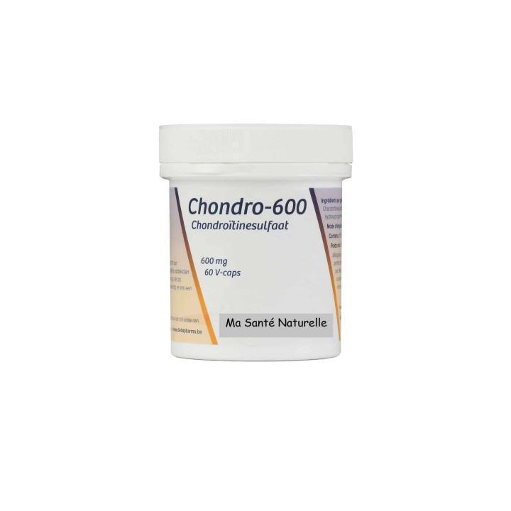 Chondro-600 (sulfate de chondroïtine 100% pur-origine marine) 60 capsules végétales