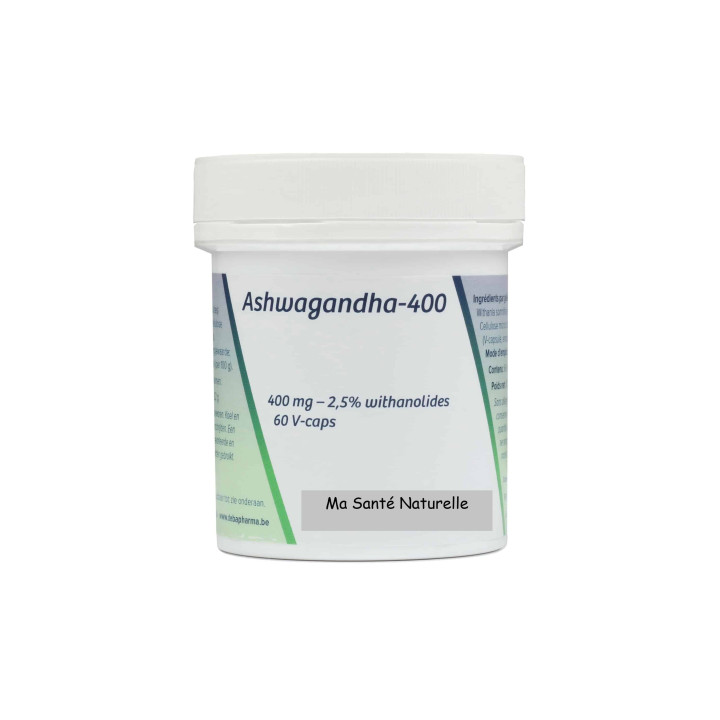 Ashwagandha - 400 (2,5% witanolides) - 60 capsules végétales